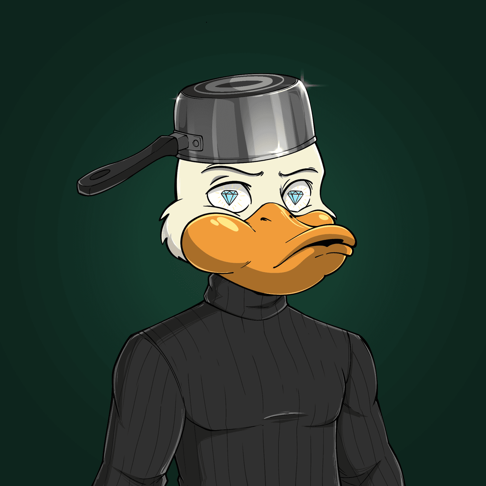 Grumpy Duck #1535